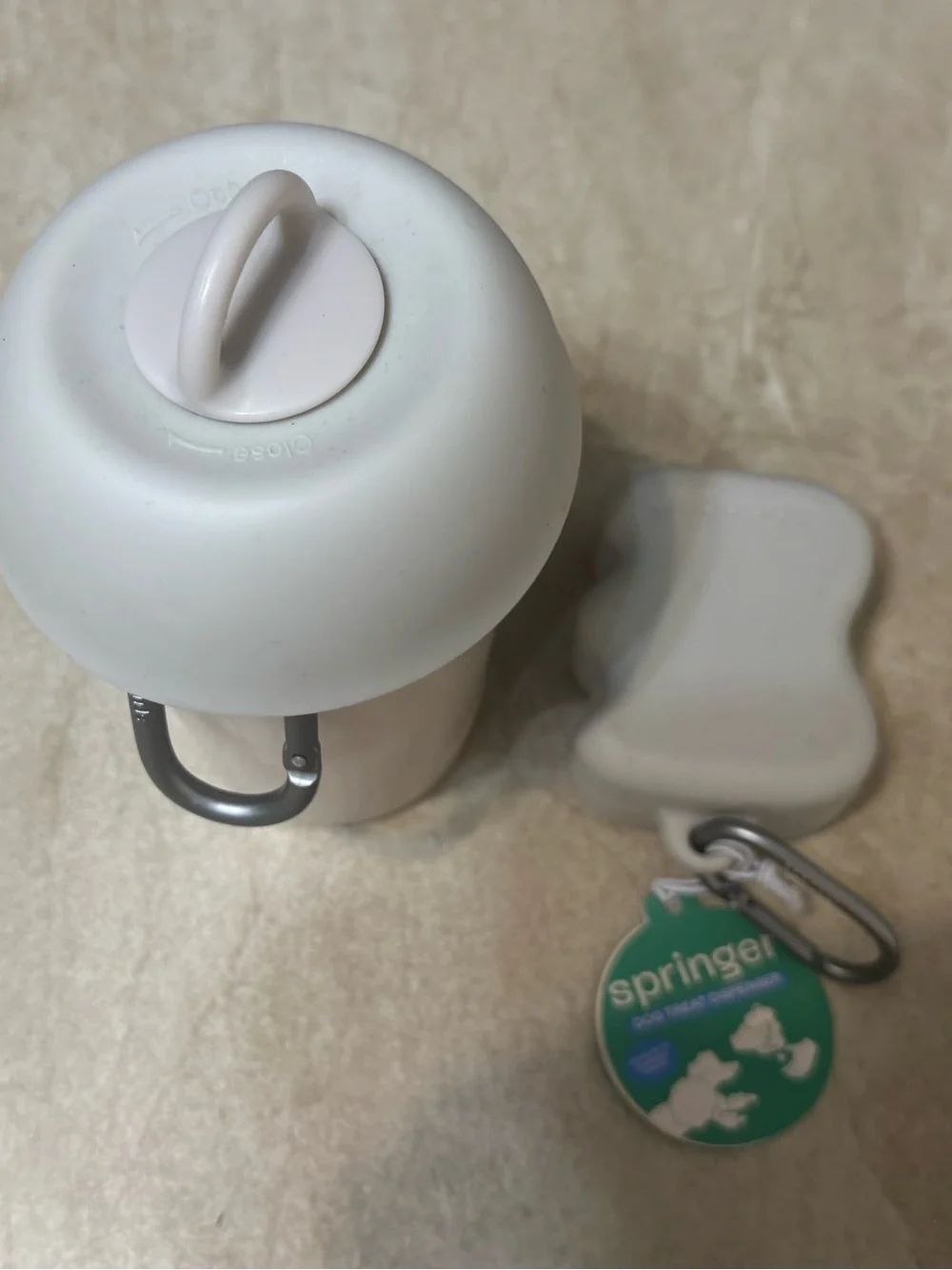 Springer Flip Dog Travel Bottle & Treat Dispenser